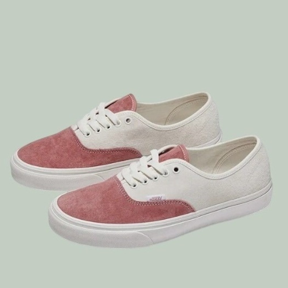 Vans Authentic 'Pig Suede - Withered Rose' Water Repellent Men's Size 10